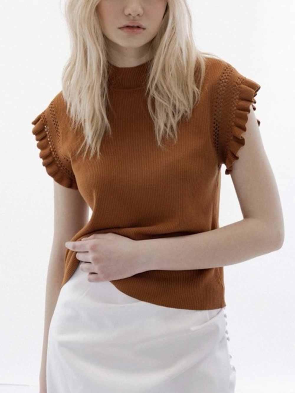 Melissa Nepton Sylvia Knit Sweater Top